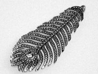 plume de paon pendant - replica | 3D