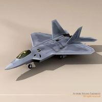 F22 raptor 3D Model