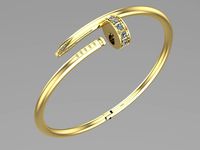 nail  bracelet   cartier  | 3D 