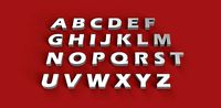 ERASBOLD font uppercase and lowercase 3D Letters STL FILE | 3D