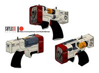 Institute Laser Pistol 3D Printing STL | 3D