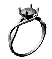 Very light ring for Diamond  | 3D