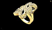 Gold Ring 168 | 3D