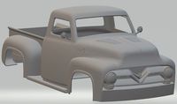 F 250 Printable Body Truck | 3D