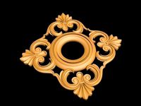 Mirror frame model for CNC STL File Very Soft | 3D