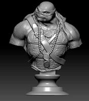 Teenage Mutant Ninja Turtles Michelangelo | 3D