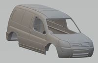 Citroen Berlingo Printable Body Van | 3D