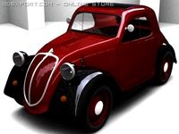 FIAT Topolino 1946 3D Model