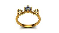 special woman ring | 3D