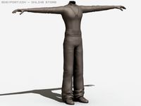 Male body 3D Model