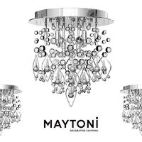 Chandelier Lago MOD262-CL-10-CH Maytoni Modern