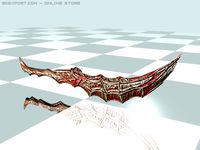 Sword of beast 3D Model