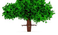 Tree man charcter