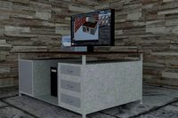 Computer with printer