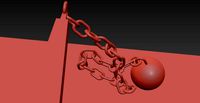 Wrecking Ball Breaking Chain