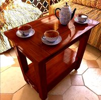 Rustic wood table