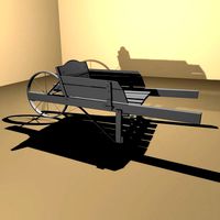 Old fashioned wheel barrow