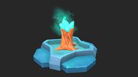 Inhibitor for moba games Hand painted