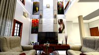 double height living room