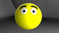 3D Pacman Rigged