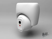 Camera Dome Low Poly