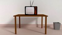 Low Poly TV