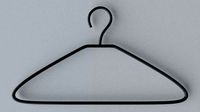 plastic hanger
