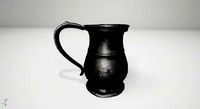 31- wine jug iron medieval UE4