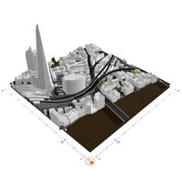 Free 3D Model of London - Sample of AccuCities Level 3 Model