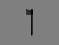 Low-Poly Axe