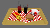 Low Poly FastFood