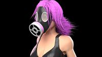 Rigged Animation Female Character