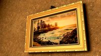 Ornate picture frame