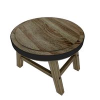 Game Ready Wooden Stool