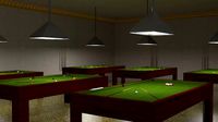 8BallPool Table with Ball Textures