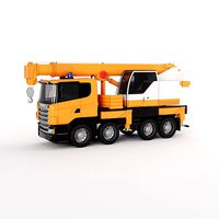 Scania Liebherr Crane Truck 3D model