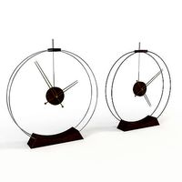 Double Ring Table Clock Nomon