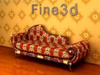 Antique08Chair060 3D Model