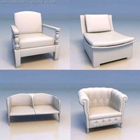 Chair sofa couch 3D Model