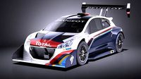 Peugeot 208 T16 Pikes Peak 2013 VRAY