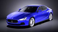 Maserati Ghibli 2016 VRAY