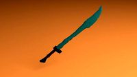 Orcish Jade Sword