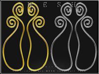 Raindrop Swirl - Curved
