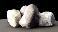 Rocks Pack low poly