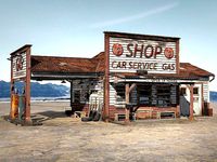 Abandoned Gas station Route 66