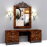 COLECCION ALEXANDRA Leonor Dressing table and mirror