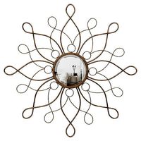 Esther Flower Accent Wall Mirror BAHE1107