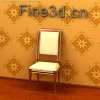 Antique09omChair027 3D Model