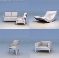 Chair sofa couch lounge 3D Model