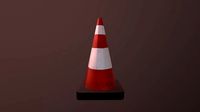 Red Road Cone